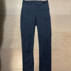 Navy blue lulu tights